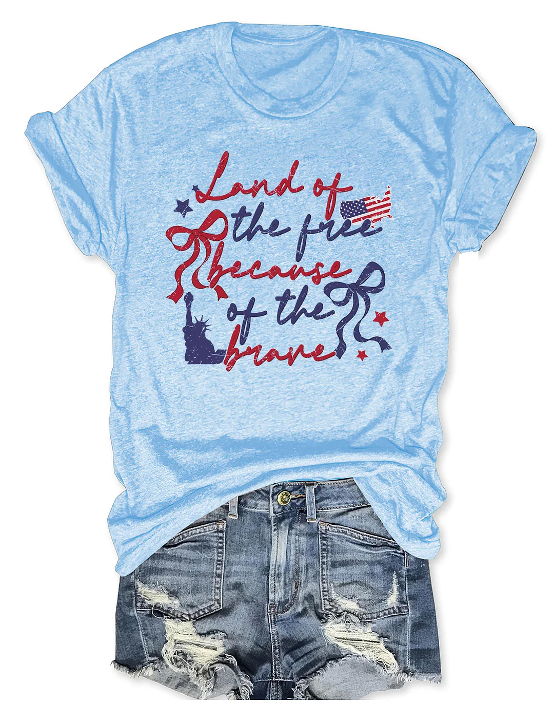 Land Of The Free Because Of The Brave T-shirt
