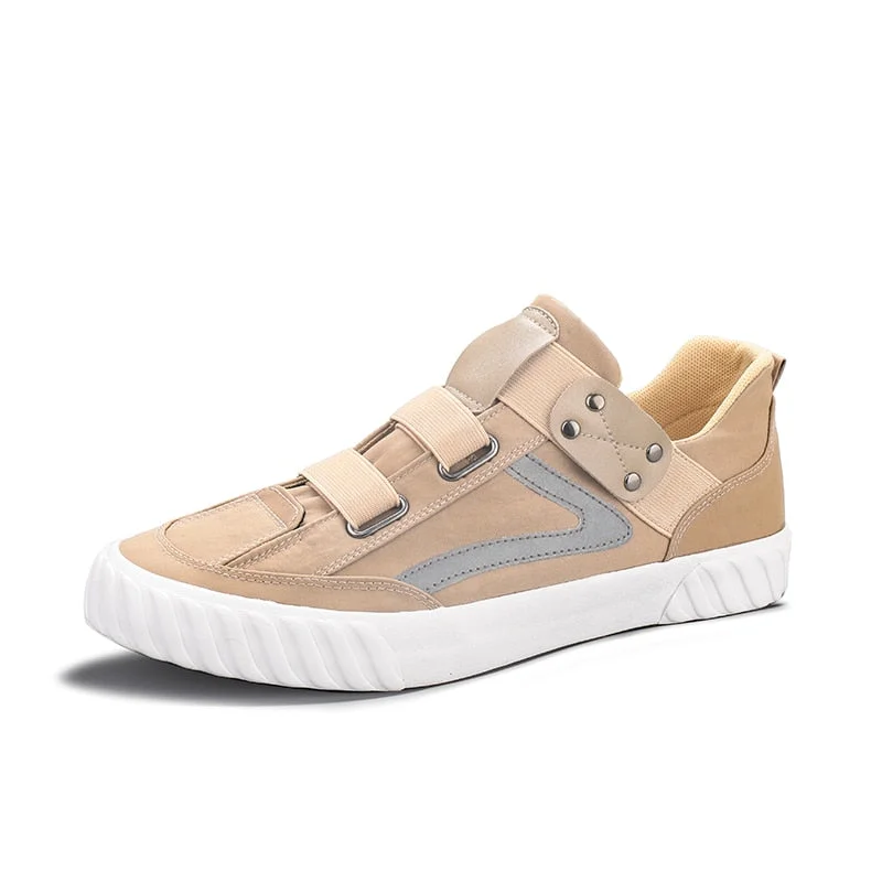 Nine o'clock Trendy Spring Men Casual Shoes Classic Low-top Canvas Sneaker All-match Slip-on Breathable Slip Resistant Footwear