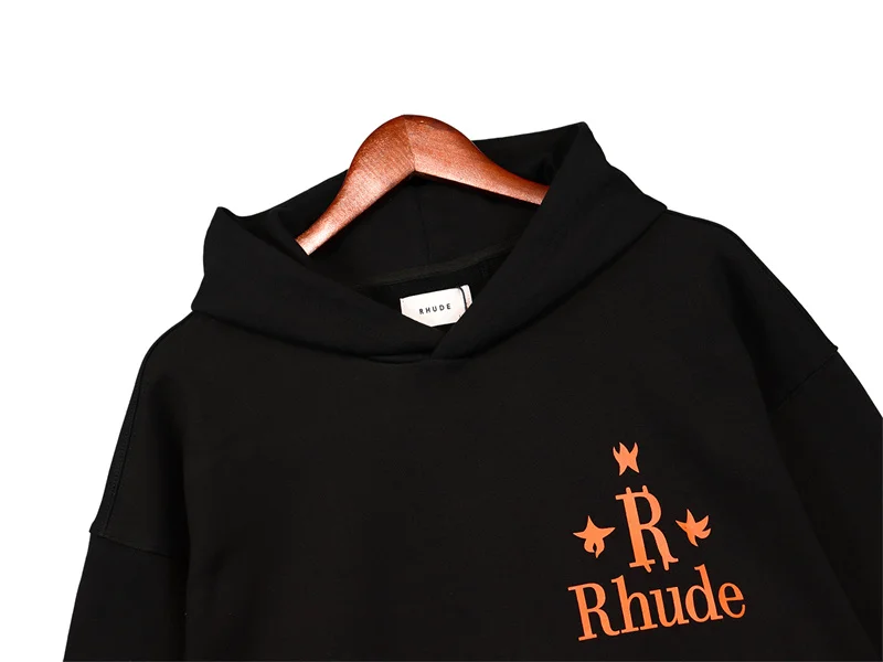 RHUDE 2023 new hoodie sports sweater