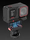 Magnetic Cold Shoe Quick Release Adapter Mount for Insta360 Ace / Pro / Pro2
