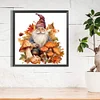 Diamond Painting -5D Full Round Drill Autumn Mushroom Gnome(40x40cm)