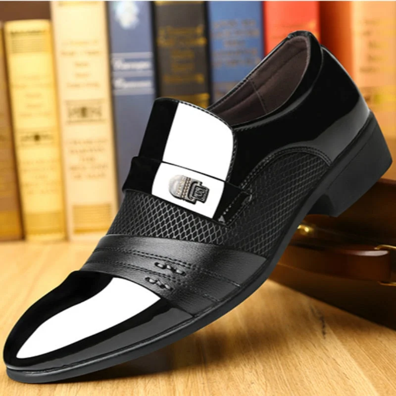 Vstacam  Italian Loafers Men Shoes Wedding Oxford Shoes For Men Formal Shoes Men Mens Dress Shoes Zapatos De Hombre De Vestir Formal