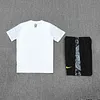 2025 Brazil Pre-Match Training White Shirt+Shorts 1:1 Thai Quality