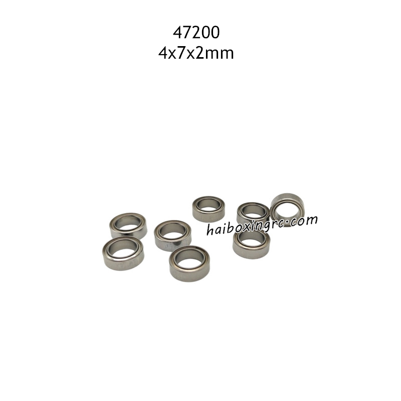 HBX 3100A Parts Screws and bearings