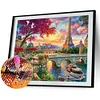 Diamond Painting-DIY Full Round Drill Eiffel Tower(40*50CM)
