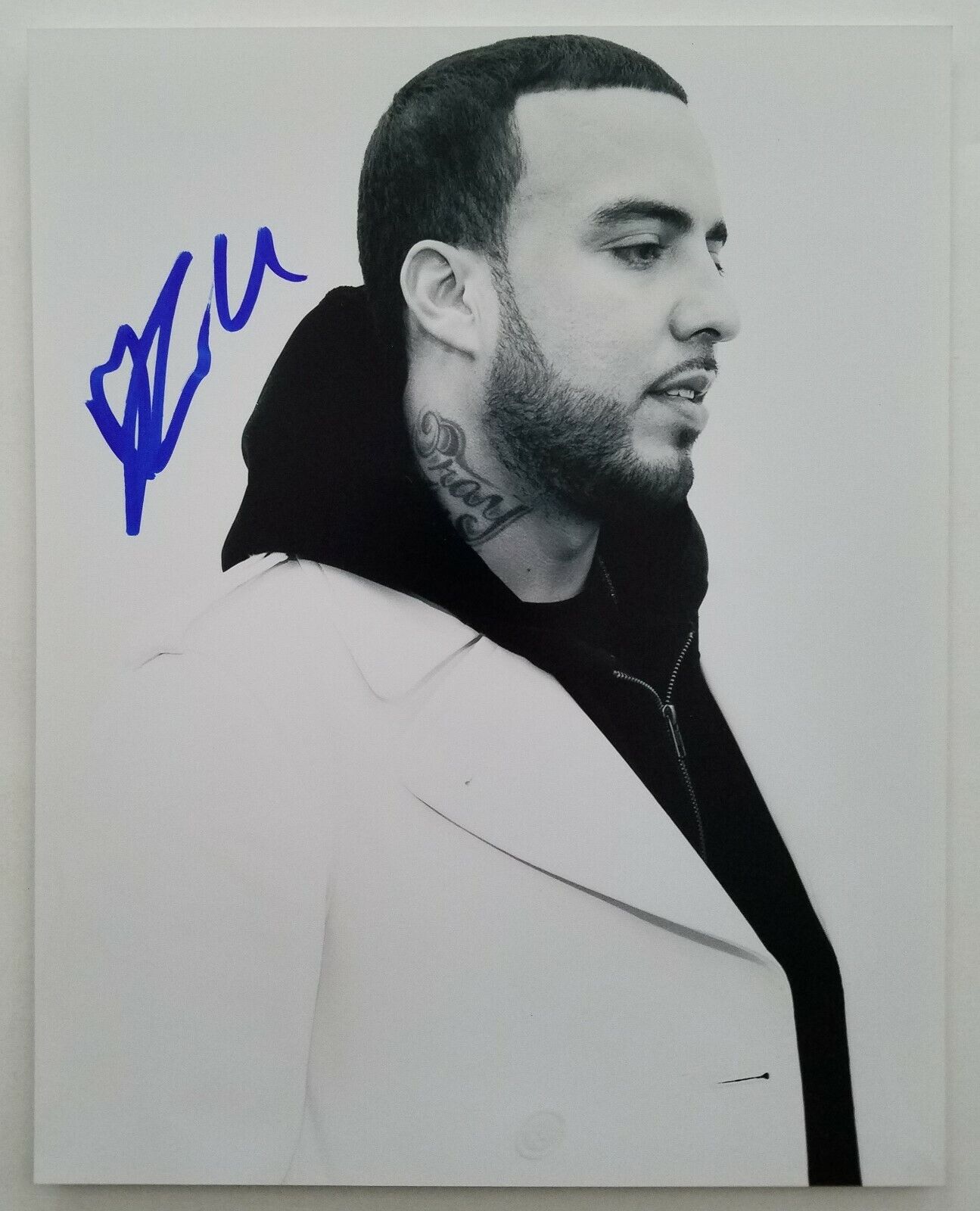 French Montana Signed 8x10 Photo Poster painting Unforgettable Coke Boys Hip Hop Rapper RAD