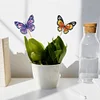 8 Stück Schmetterlings-Dekorationsstab - 5d DIY Handwerk DIY Modeaccessoires