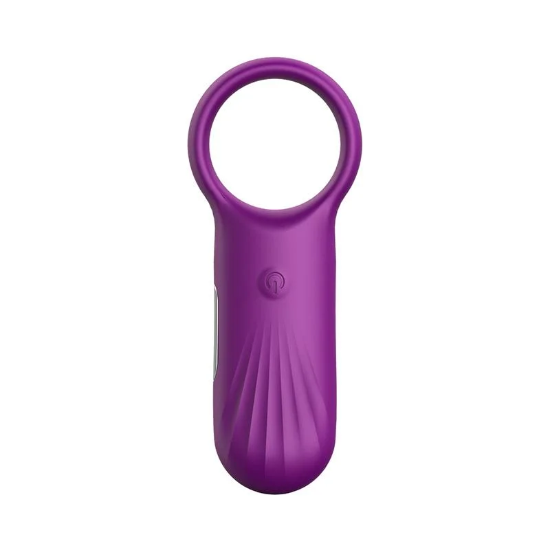 10-frequency Silicone Vibrating Penis Ring