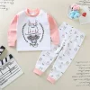 Baby Girl Boy Long Sleeve Costumes Cartoon Pajamas
