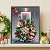 Bougie Ambiance De No&euml;l-Peinture Diamant De Forme Sp&eacute;ciale-30*40CM