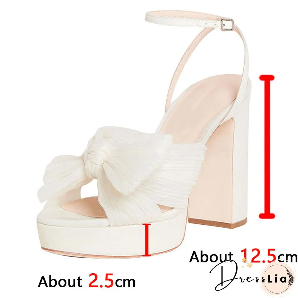 Brand New Platform Summer Simple High Heeled Women's Sandals Shoes Wedding Shoes Big Size 43 Bridal Shoes