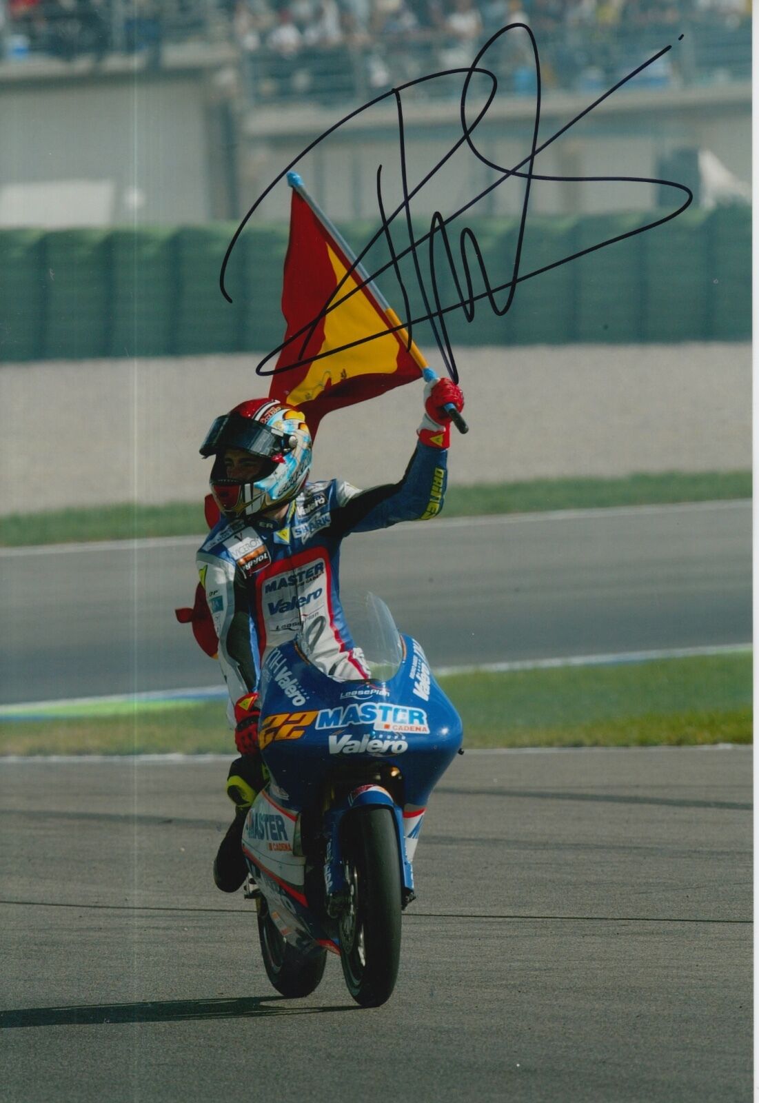 Pablo Nieto Hand Signed Photo Poster painting 12x8 125cc MotoGP 6.