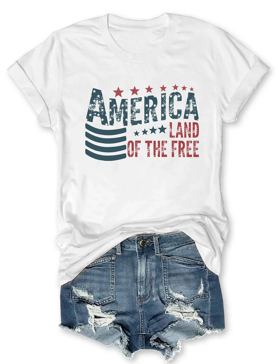 Americana Land Of The Free T-shirt