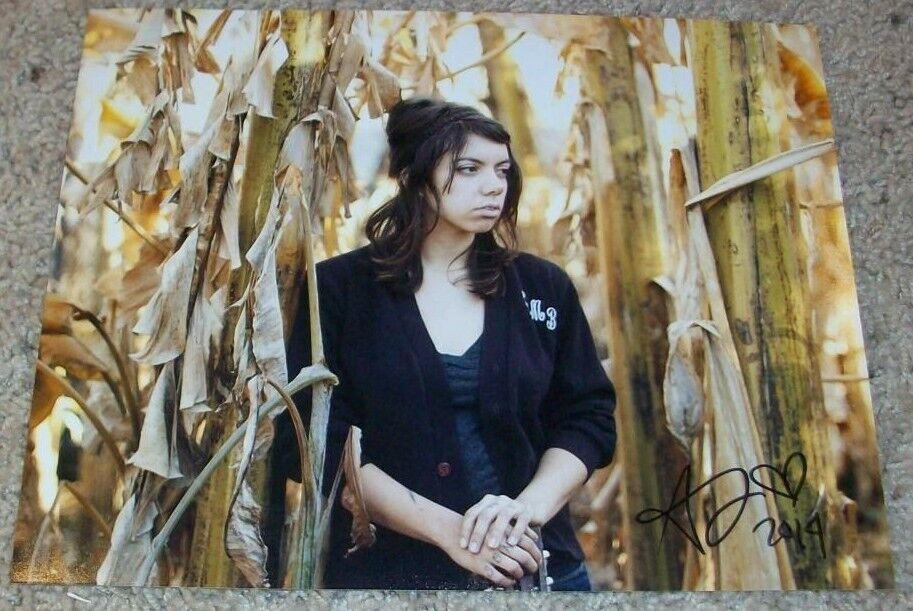 ALYNDA LEE SEGARRA HURRAY FOR THE RIFF RAFF SIGNED AUTOGRAPH 8x10 Photo Poster painting w/PROOF
