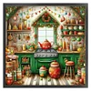 Christmas-11CT Stamped Cross Stitch 50*50cm tapestrymarket