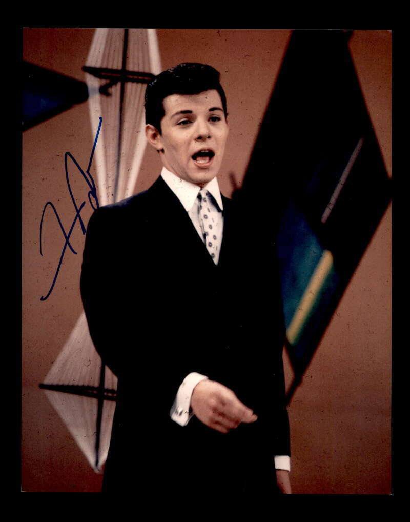 Frankie Avalon JSA Coa Hand Signed 8x10 Barnaby Jones Photo Poster painting Autograph 4