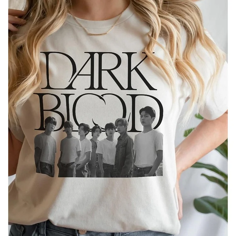 ENHYPEN Album DARK BLOOD Portrait T-shirt