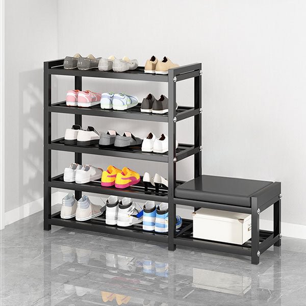 GLVEE Simple Sit-Change Shoe Stool Shoe Cabinet