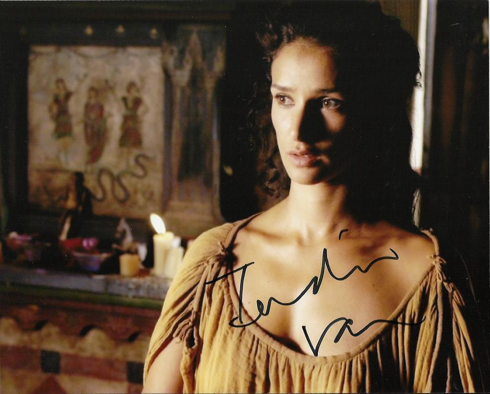 Rome Indira Varma Autographed Signed 8x10 Photo Poster painting COA