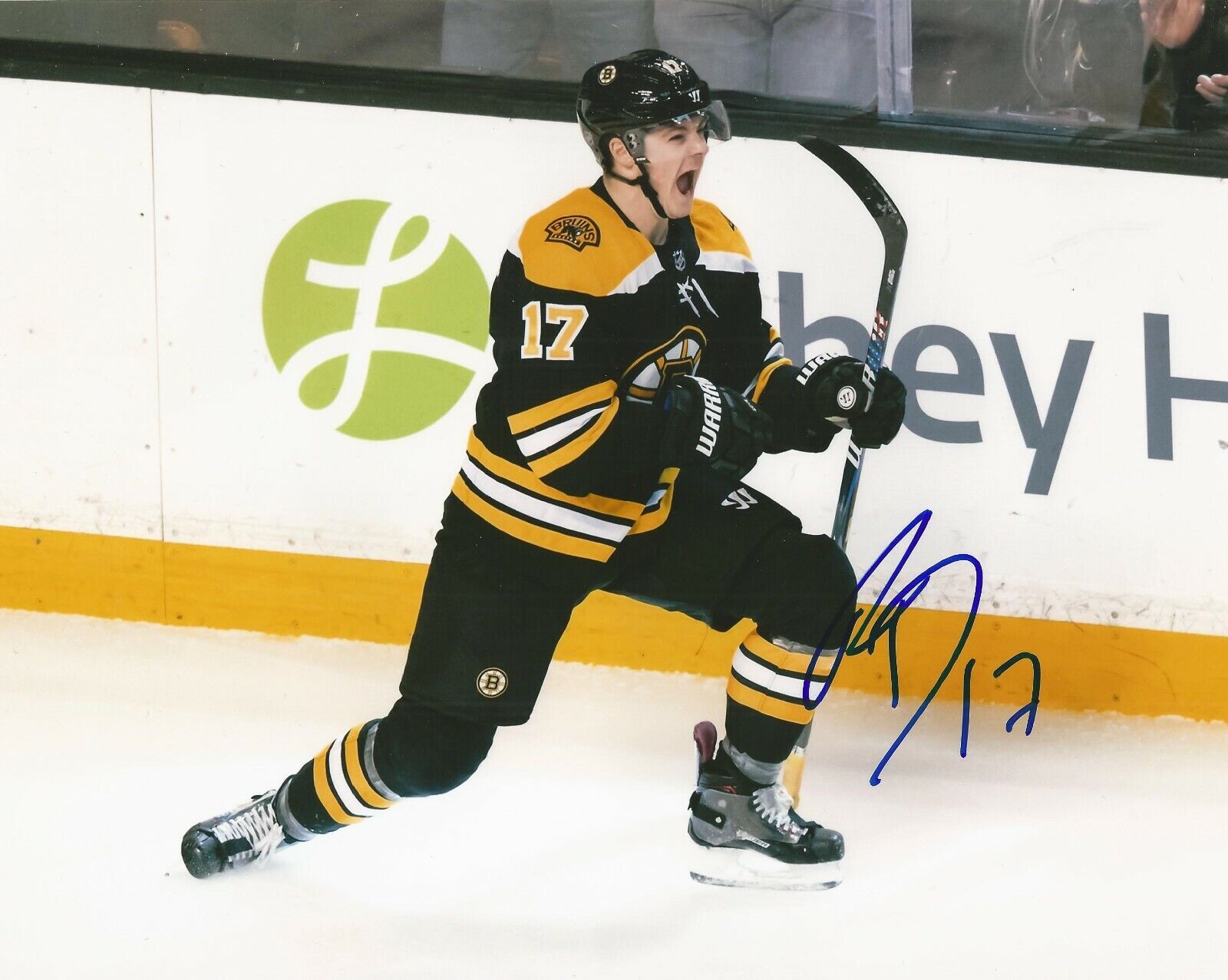 RYAN DONATO SIGNED BOSTON BRUINS 8x10 Photo Poster painting w/COA FIRST GAME/GOAL MARCH 19, 2018