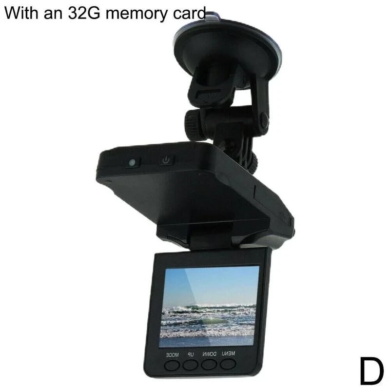  CAR DVR VEHICLE CAMERA 2.4 INCH PLANE 1080P HEAD SHAPE FULL HD VIDEO RECORDER INFRA NIGHT VISION ROTATION LOOP VIDEO