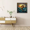 (40*40cm)Dragon - Round Partial AB Drill Diamond Painting