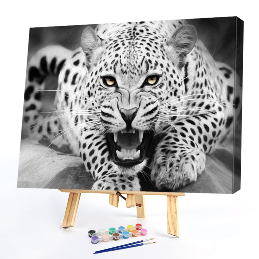 

50*40CM Paint By Numbers-Leopard, 501 Original