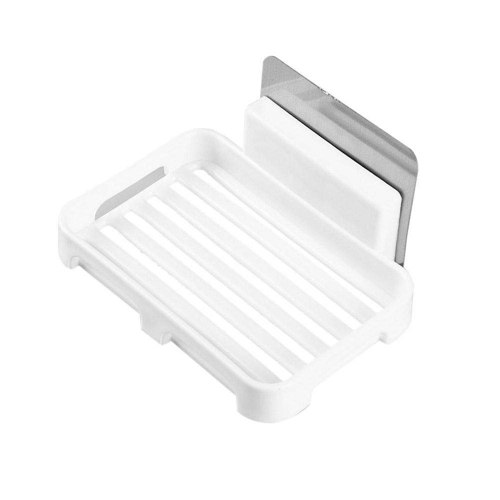 

Bathroom Traceless Soap Holder, White, 501 Original