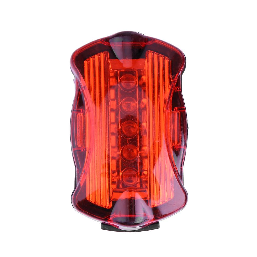 

Waterproof 5LED Bicycle Tail Light Rear Warning Lamp for Night Bike Cycling, 501 Original