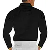 T-shirt da uomo a maniche lunghe con risvolto Waffle