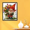 (US Local)Dwarf -14CT Stamped Cross Stitch Kit(40x47cm)