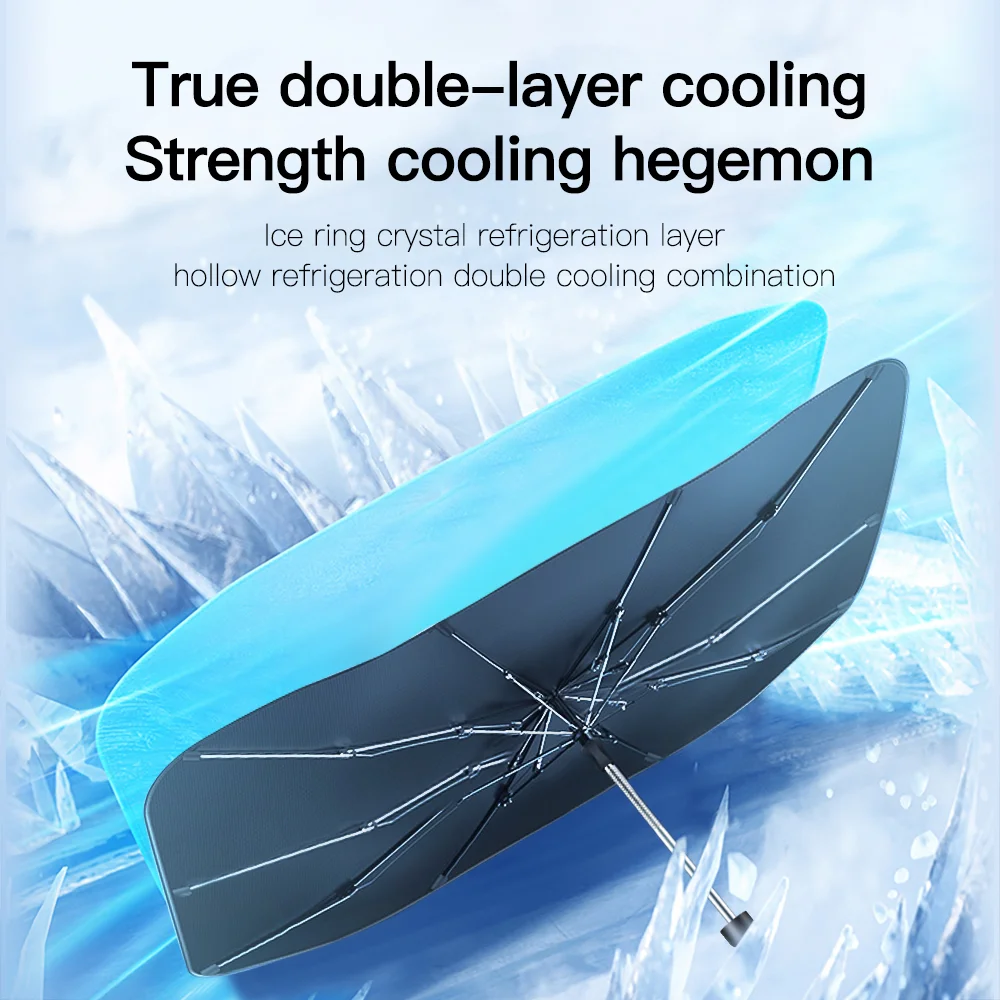 YONZEE Tesla Parasol Front Sunshade Awning For Tesla Model 3/Y