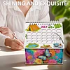 5D/DIY Kalender Kristallmalerei Schreibtischkalender Kit Heimdekorationen (Schmetterling)