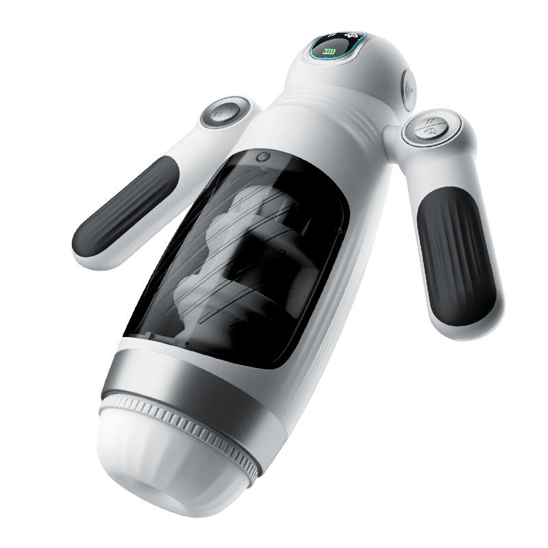 Robot Telescopic Vibration Male Penis Stroker