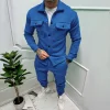 Men's Slim Fit Fashion Jacket Set