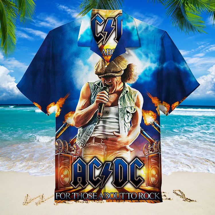 AC DC | Hawaiian Shirt