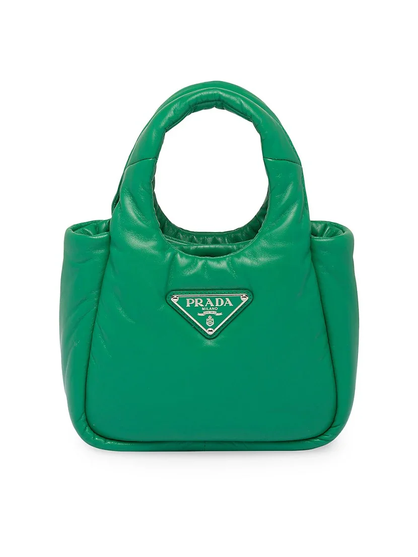 Prada Small Padded Soft Nappa-leather Bag 