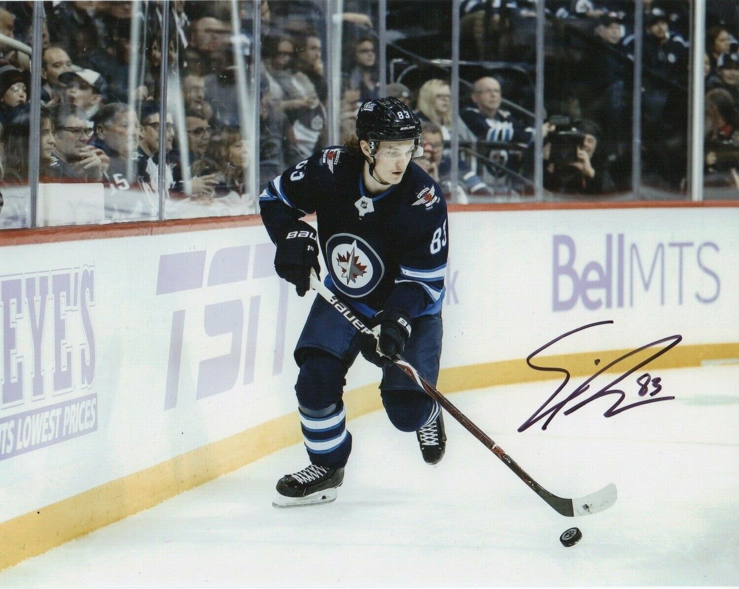 Winnipeg Jets Sami Niku Autographed Signed 8x10 NHL Photo Poster painting COA G