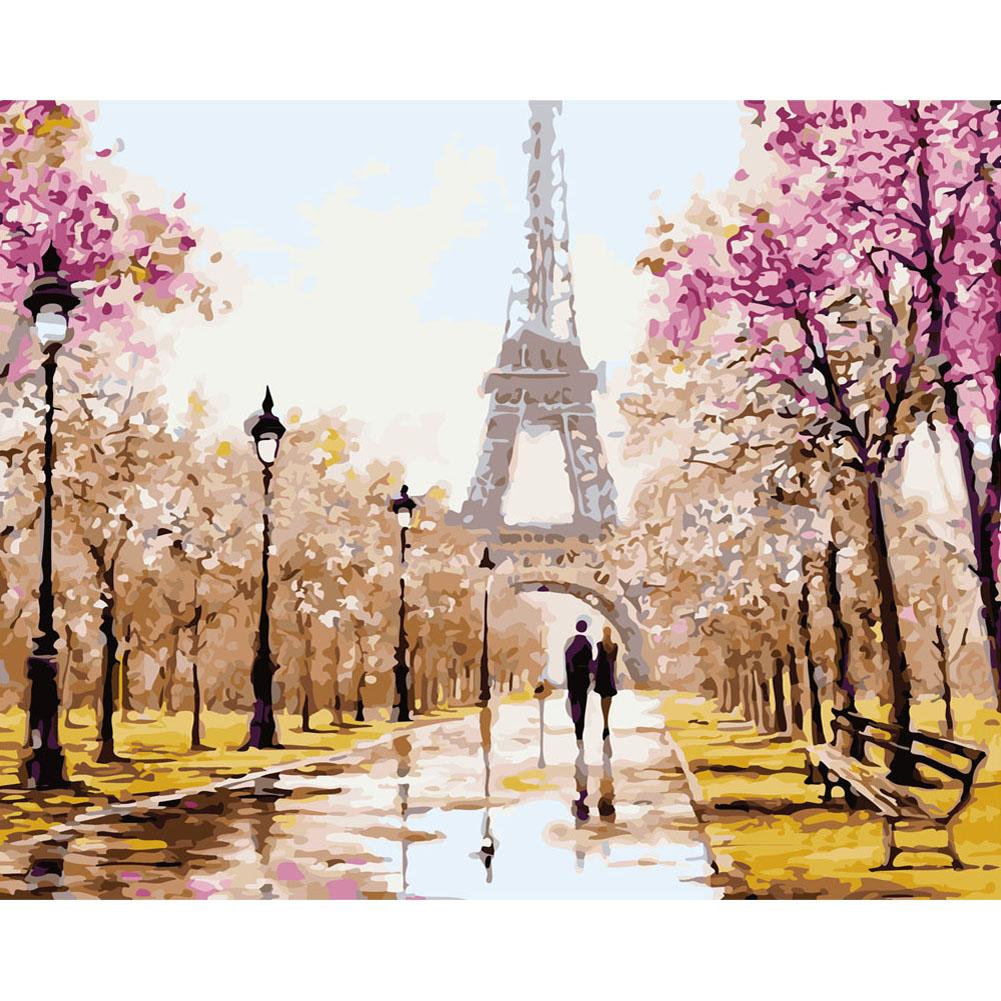 

40x50cm - Paint By Numbers Tower Attraction, 501 Original