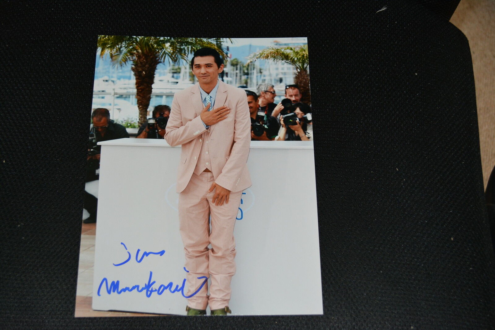 JUN MURAKAMI signed autograph In Person 8x10 (20x25 cm) Japanese actor