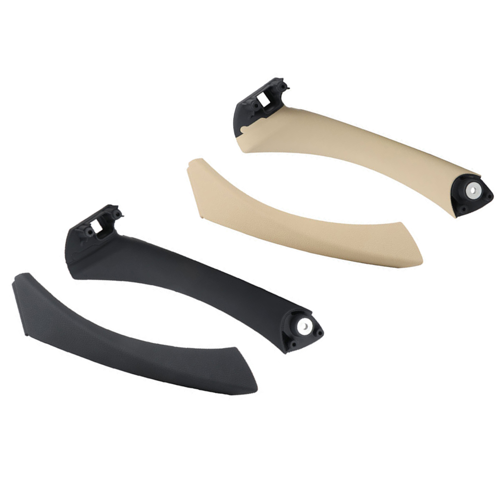 

Left Inner Door Pull Handle Bracket with Cover for BMW 3 Series E90 05-12, Black, 501 Original