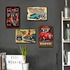 4PCS 66 Car - Metal Tin Signs Set(8*12Inch/12*16Inch) - Garage&Transport