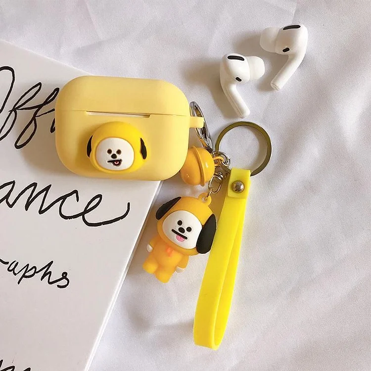 BT21 Keychain AirPod Case