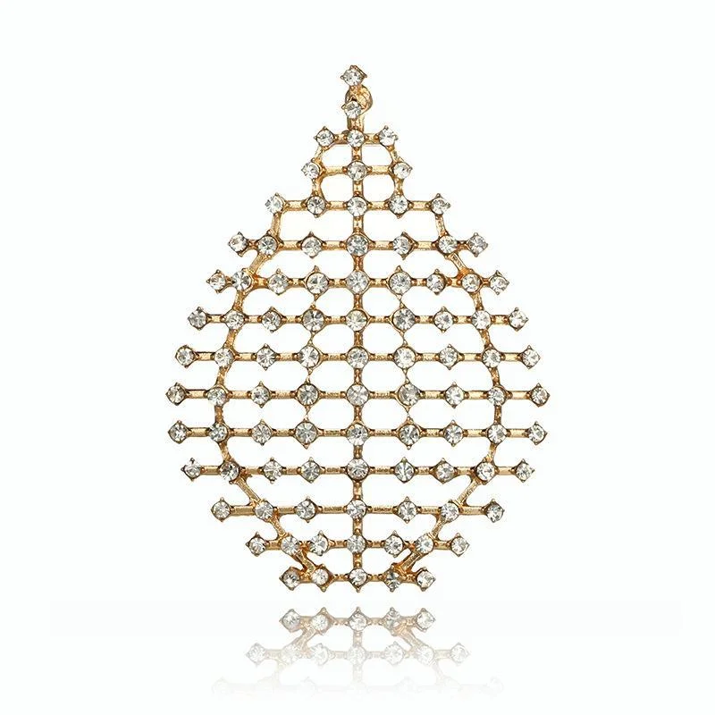 Women plus size clothing Geometric Diamond Drop Shape Earrings Wholesale Cheap Jewelry-Nordswear