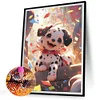 >SALE<5D DIY Full Round Drill Diamond Painting Zodiac Dog Kit Home Decoration 30x40cm