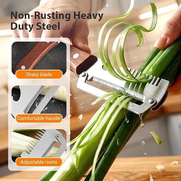 Multi-Function Stainless Steel Peeler Knife