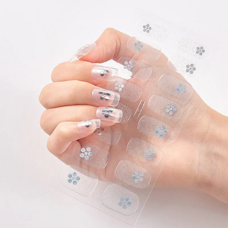 Three Sorts 0f Nail Stickers Nail Wraps DIY Full Cover Nail Stickers Novidades Designer Nail Decals Nails Sticker Designer-Nail Inspo