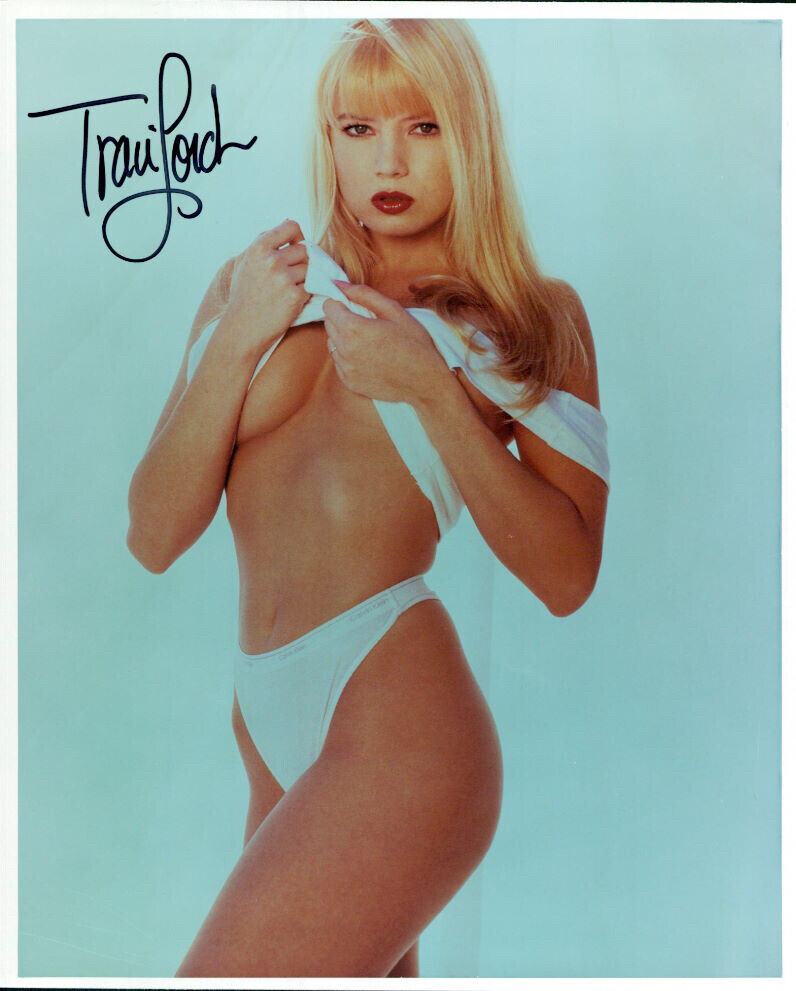 Traci Lords signed 8X10 Photo Poster painting