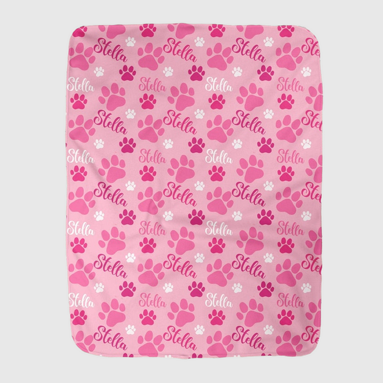 BlanketCute-Personalized Lovely Pet Blanket with Your Name | 01