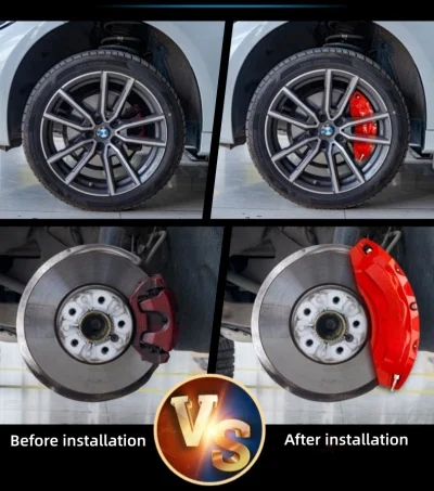 Complete set of car modified calipers for car AP brake cover(4PC)